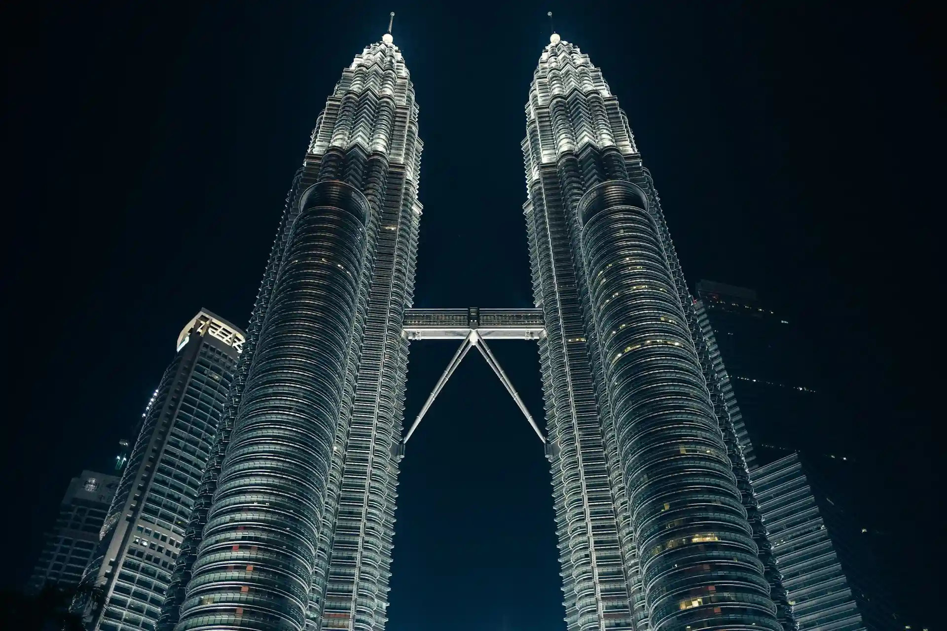 Petronas Towers at night