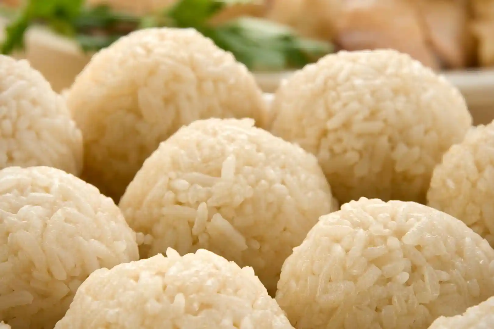 Melaka chicken rice balls
