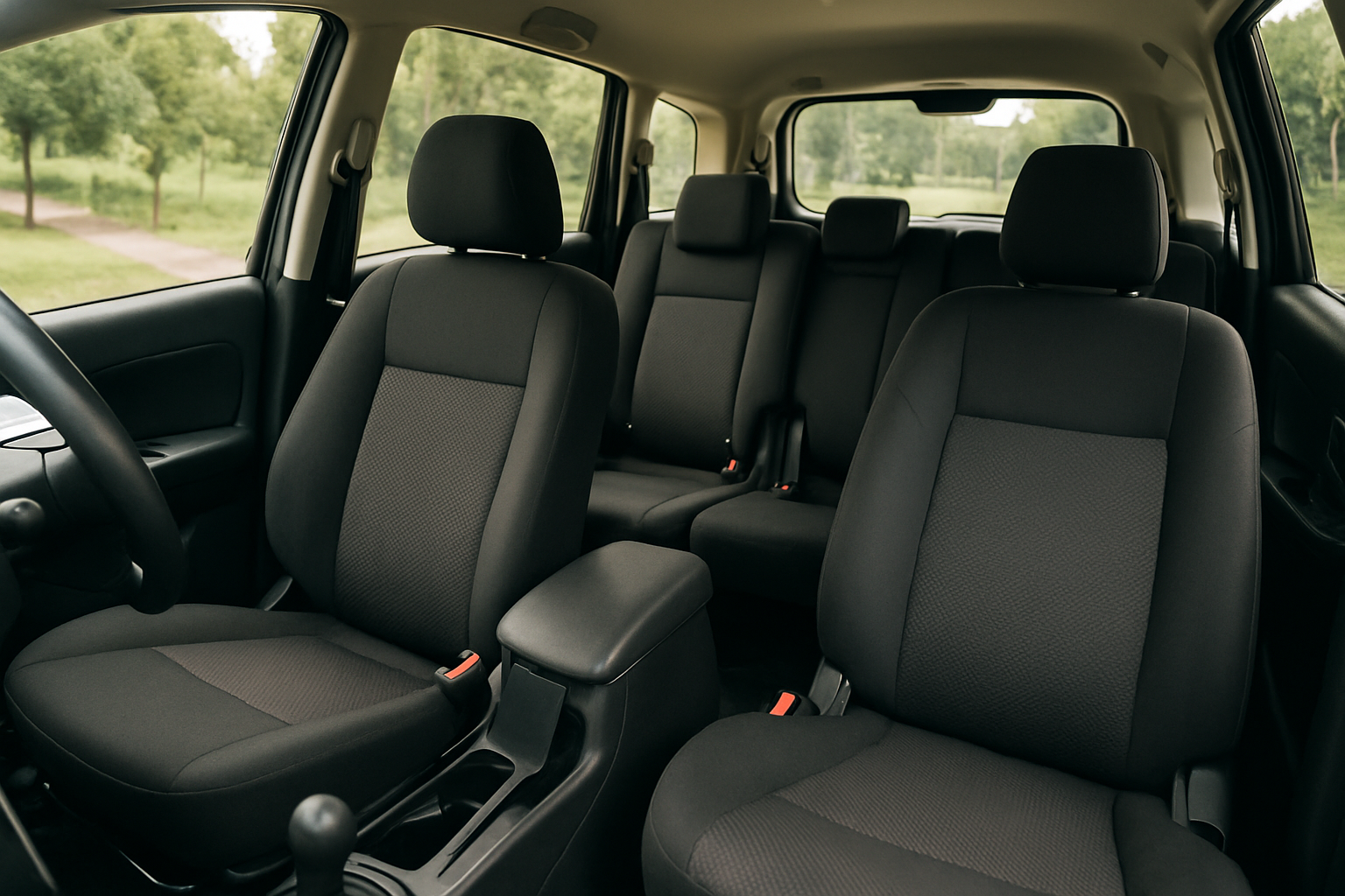 Proton Exora MPV interior three row seating cabin Malaysia budget family car