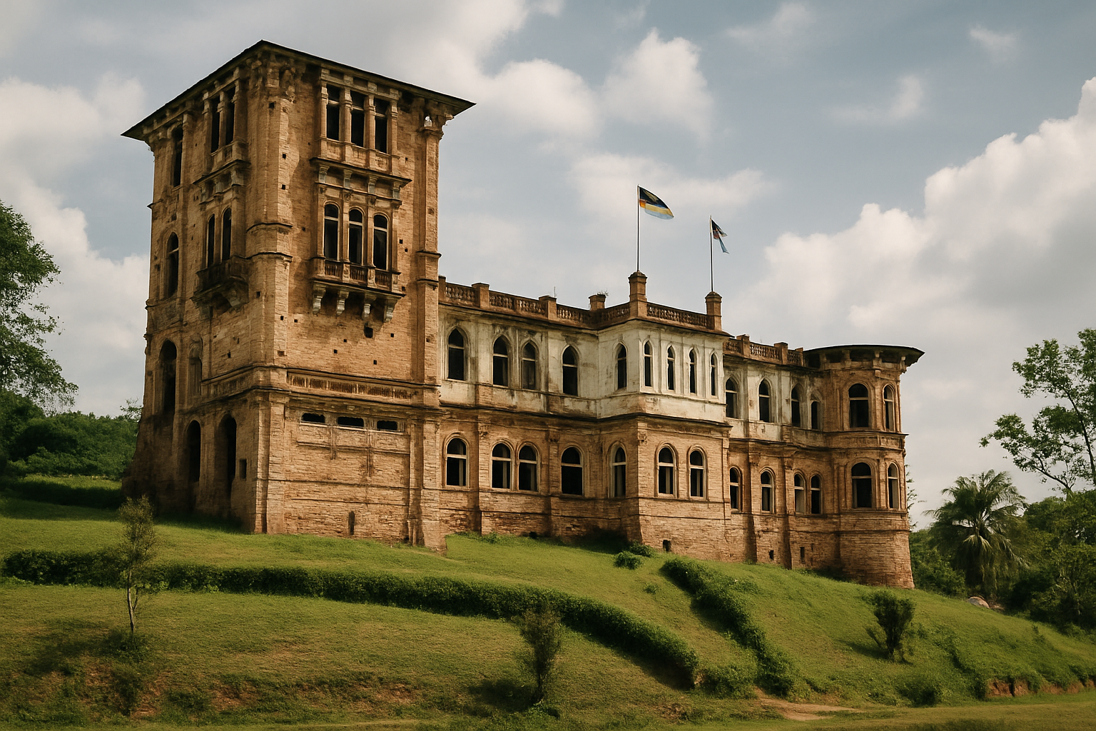 Kellie's Castle unfinished Edwardian mansion ruin Batu Gajah Perak Malaysia
